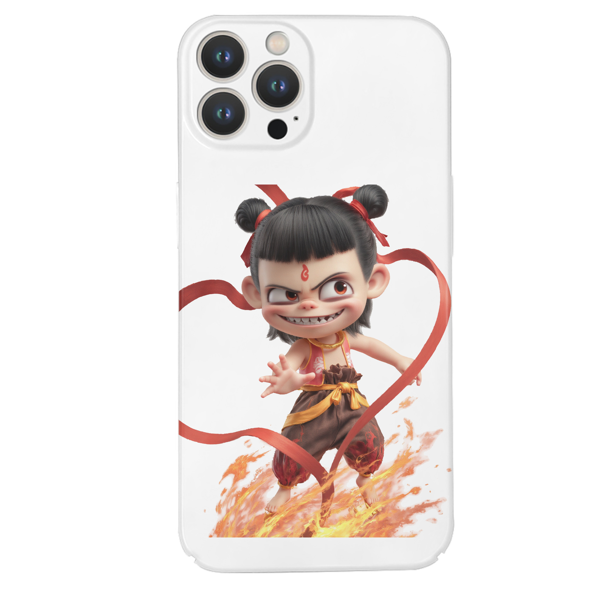 （画像用） Ne Zha 2 ナタ 魔童の大暴れ 【iPhone 14シリーズ対応】ハードケース